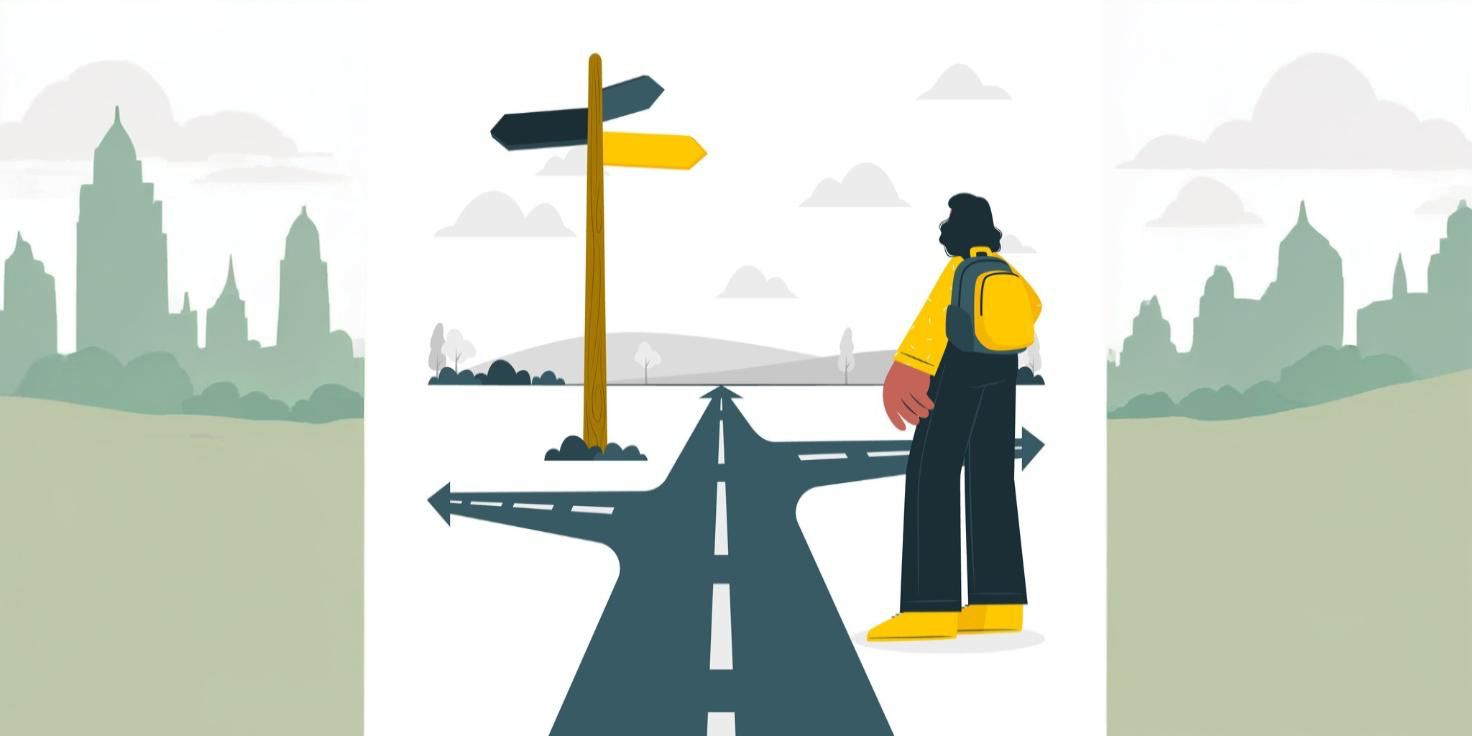 Decision - crossroads